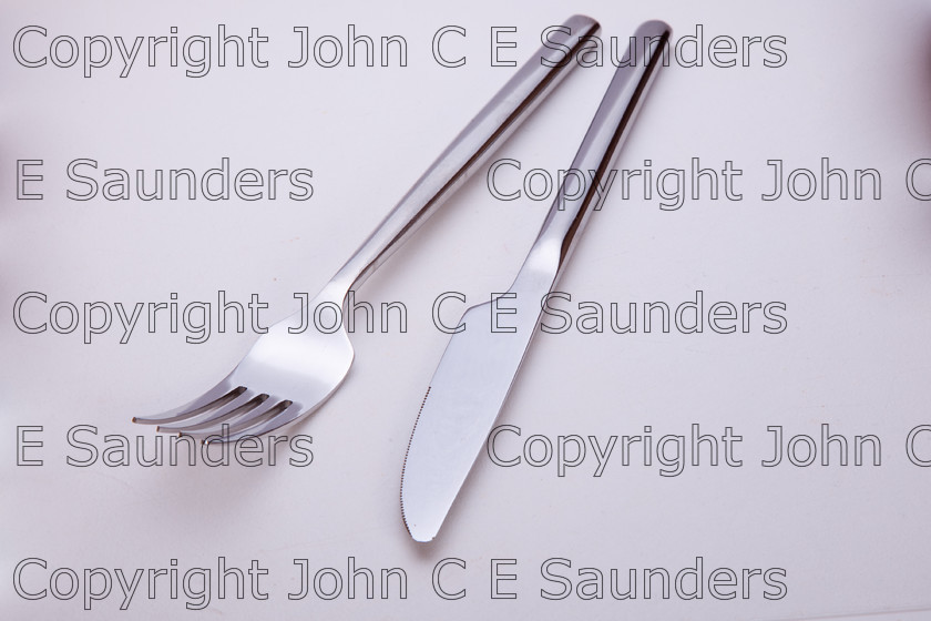 IMG 7799 
 Cutlery 
 Keywords: knife,fork,cutlery,stainless steel,modern,isolated,white background