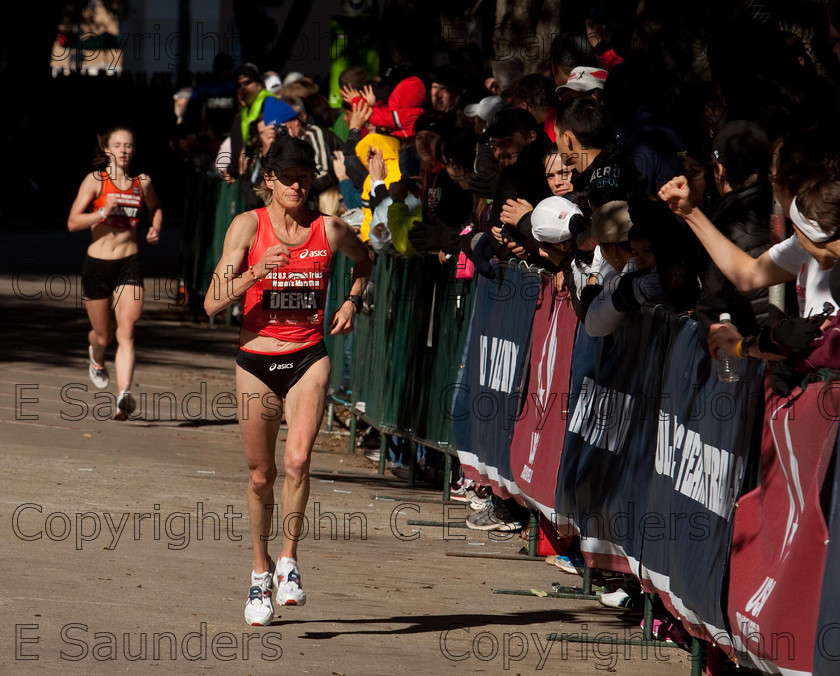 IMG 0524 
 14.09.2012. Houston, Texas, USA. Deena Kastor in action during the US Olympic Marathon Team Trials. 
 Keywords: 2012, run, jog, race, endurance, sport, marathon, team, trials, olympics